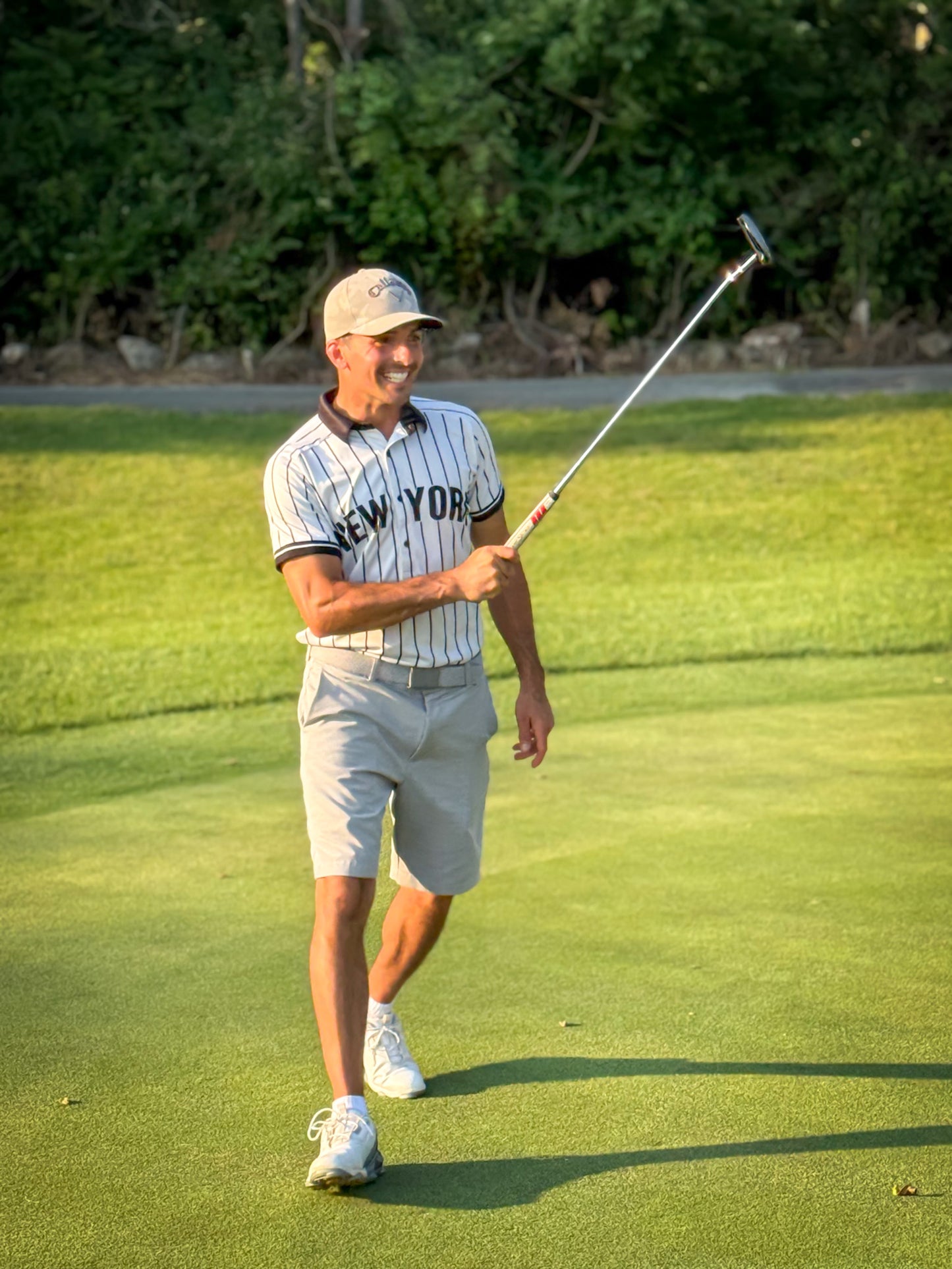 The New York Pinstripe Polo